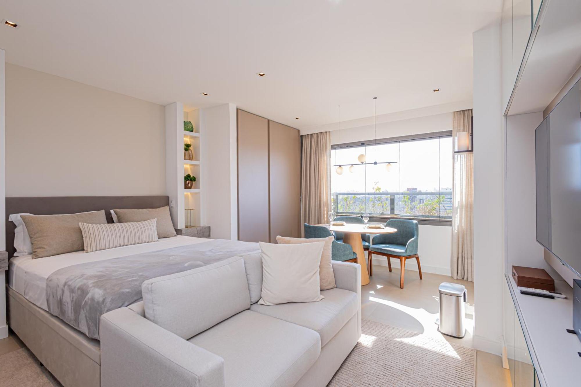 Studio Luxo Itaim - Homax Сан-Паулу Номер фото